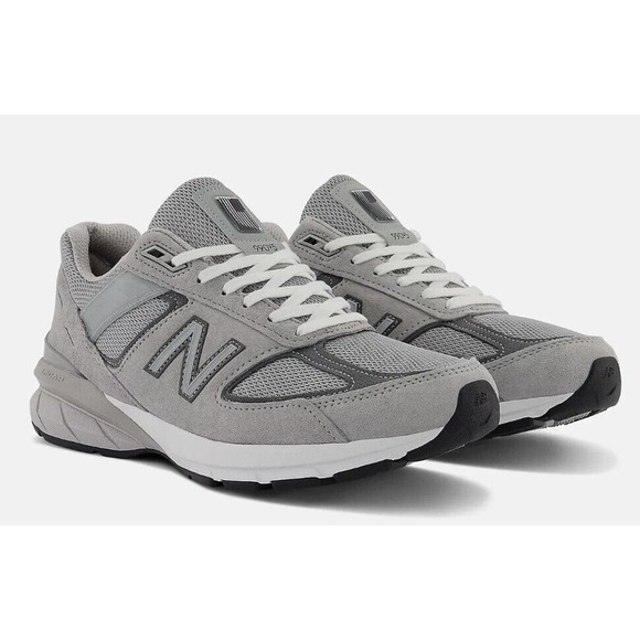 New Balance Shoes - New Balance 990 V5 Gray USA Made Lifestyle Running Shoes Womens 9.5 Fast Ship